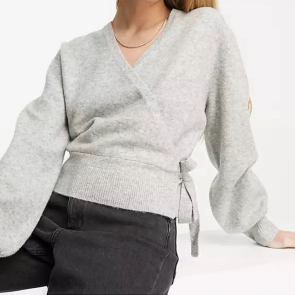 Best selling & Other Stories Wrap Cardigan- size M